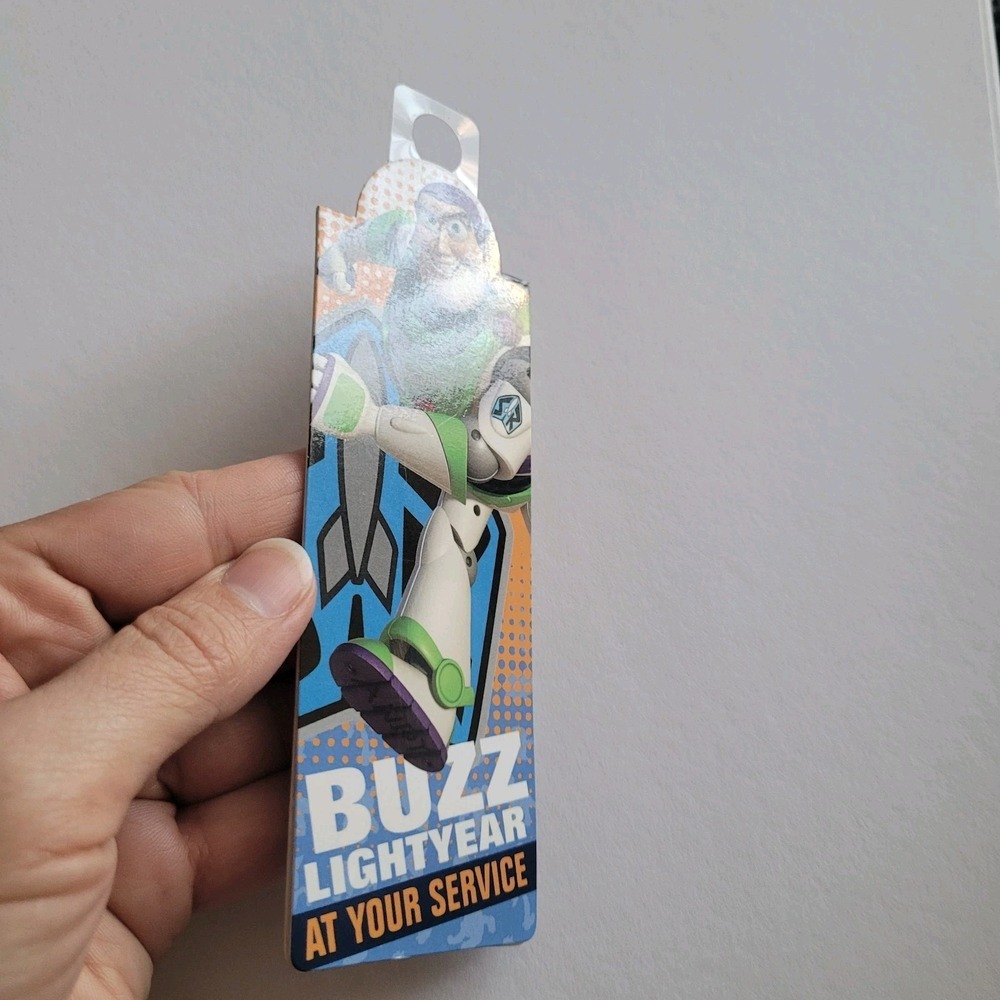 2010 Buzz Lightyear Hero Toy Story 3 Bookmark Magnetic Magnet UK Company If 6802 - Picture 4 of 16